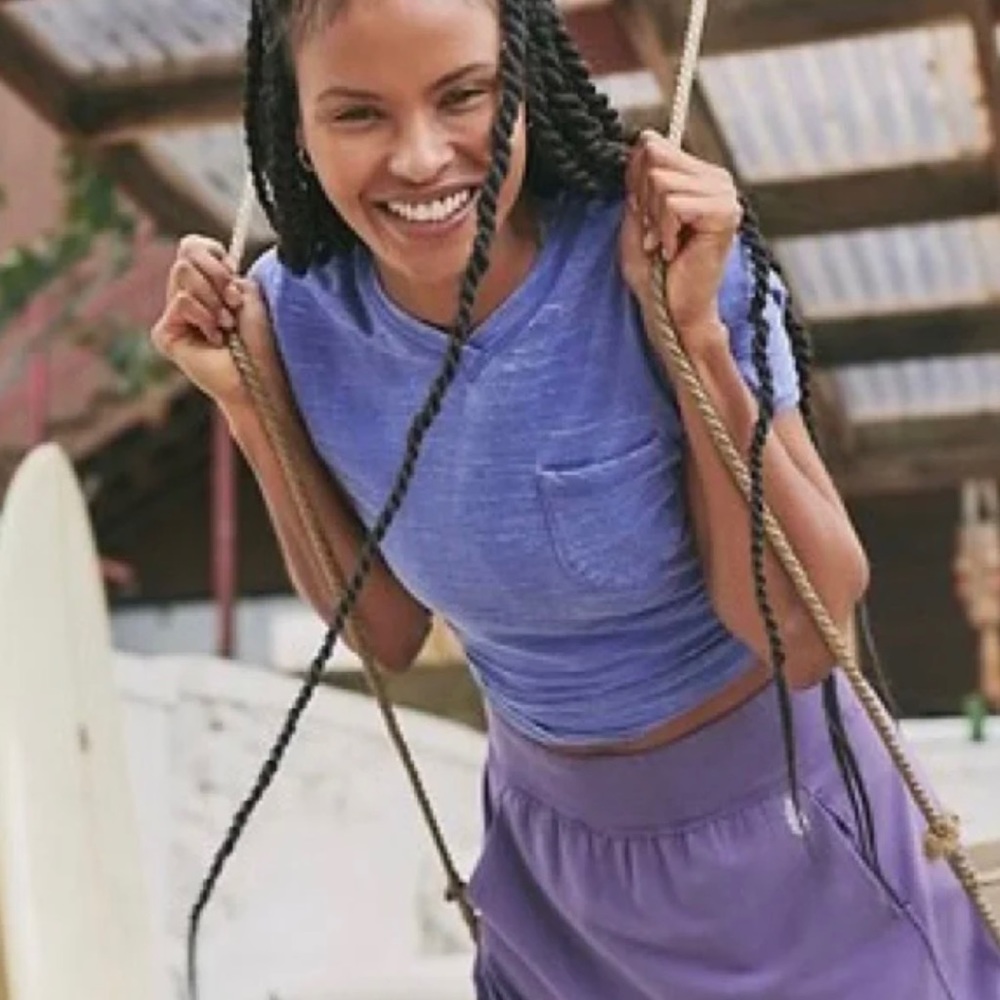 NWT Free People Movement Billie burnout tee - Small